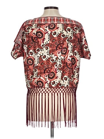 MICHAEL Michael Kors Short Sleeve Blouse (view 2)