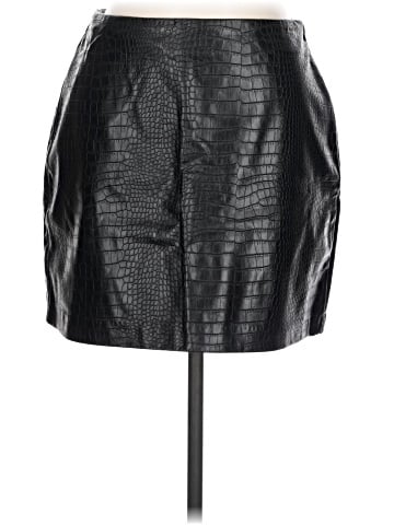 Ci Sono Faux Leather Skirt (view 1)