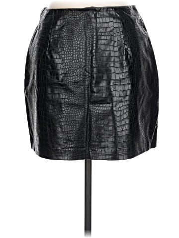 Ci Sono Faux Leather Skirt (view 2)