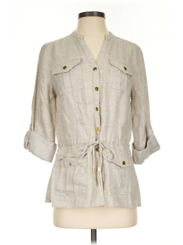 Charter Club 3/4 Sleeve Button-Down Shirt (view 1)