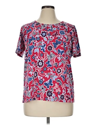 Alfred Dunner Short Sleeve Blouse (view 1)