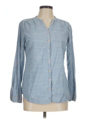 Ruff Hewn Long Sleeve Button-Down Shirt (view 1)