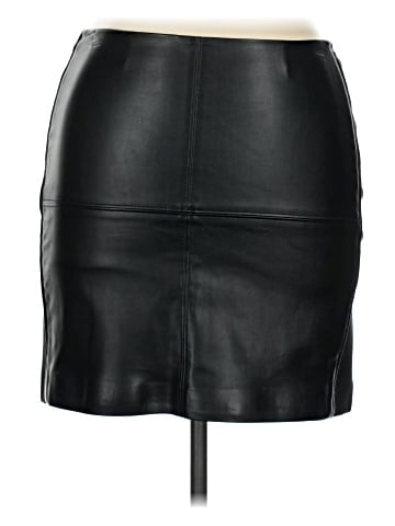 White House Black Market Faux Leather Skirt (view 1)