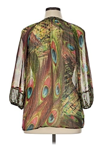 Figueroa & Flower 3/4 Sleeve Blouse (view 2)