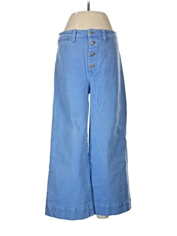 Madewell Emmett Wide-Leg Crop Pants: Button-Front Edition (view 1)