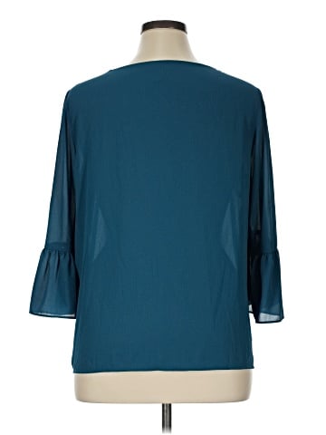 Elle 3/4 Sleeve Blouse (view 2)