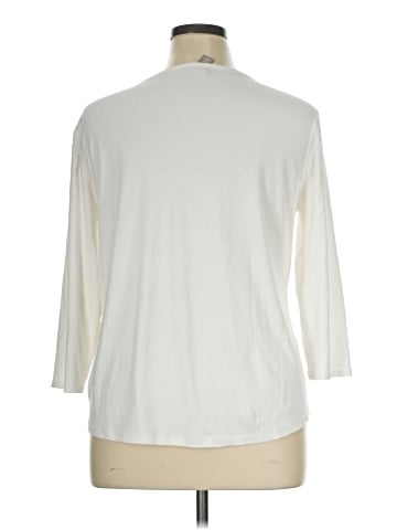 Chico's 3/4 Sleeve T-Shirt (view 2)