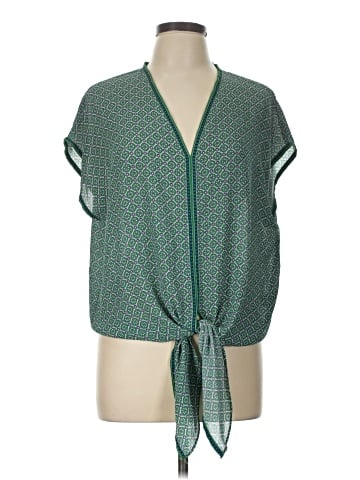 Max Studio Short Sleeve Blouse (view 1)