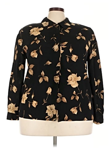 Jones New York Long Sleeve Blouse (view 1)