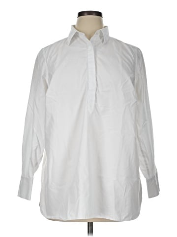 Lands' End 3/4 Sleeve Blouse (view 1)