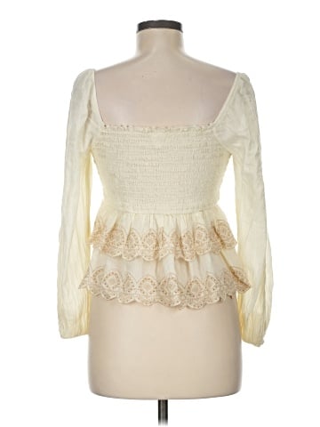 American Eagle Outfitters 3/4 Sleeve Blouse (view 2)