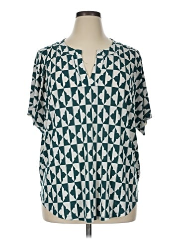Lane Bryant Short Sleeve Blouse (view 1)
