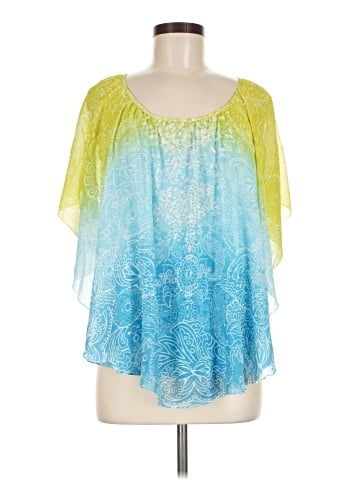 JM Collection 3/4 Sleeve Blouse (view 1)