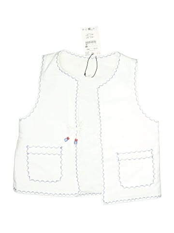 Zara Sleeveless Button-Down Shirt (view 1)