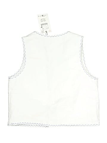 Zara Sleeveless Button-Down Shirt (view 2)