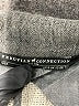 Peruvian Connection Chevron-herringbone Gray Jacket Size 8 - photo 6