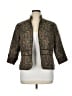 Coldwater Creek Paisley Brown Green Jacket Size 16 - photo 1