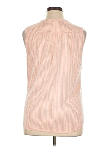 French Laundry Sleeveless Button-Down Shirt (view 2)