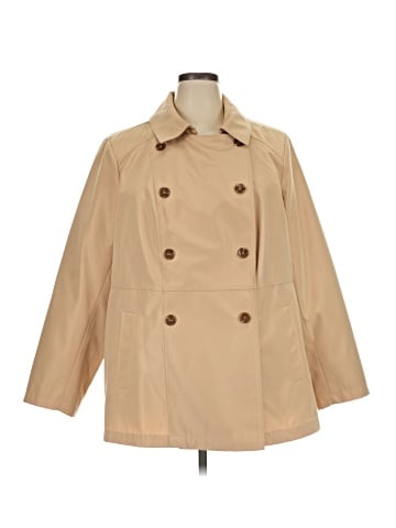 Dennis by Dennis Basso Trenchcoat (view 1)