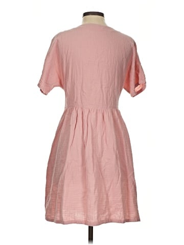 Madewell Lightspun Button-Front Mini Dress (view 2)