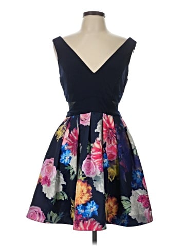 Xscape Cocktail Dress (view 1)