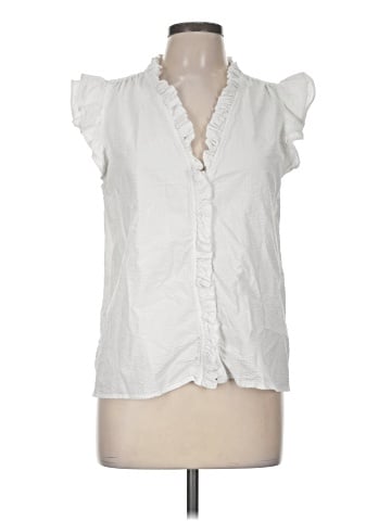 J.Crew Factory Store Short Sleeve Blouse (view 1)