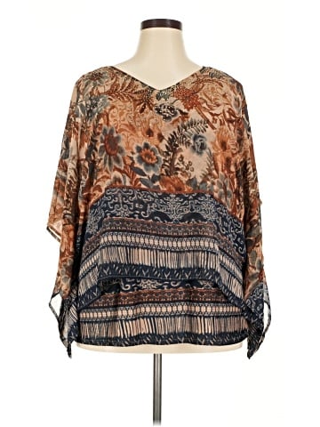 Cato 3/4 Sleeve Blouse (view 1)