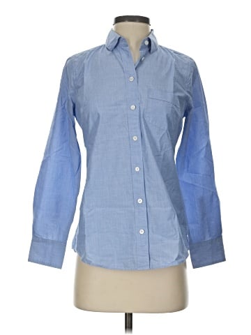 J.Crew Factory Store Long Sleeve Button-Down Shirt (view 1)