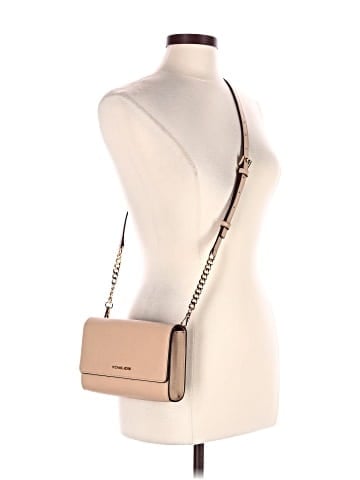 MICHAEL Michael Kors Leather Crossbody Bag (view 2)