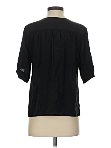Amanda Uprichard 3/4 Sleeve Silk Top (view 2)
