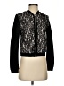 H&M 100% Polyester Black Jacket Size S - photo 1