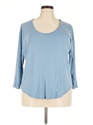 Gap Outlet 3/4 Sleeve T-Shirt (view 1)