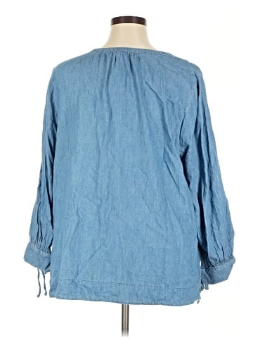 Old Navy 3/4 Sleeve Blouse (view 2)