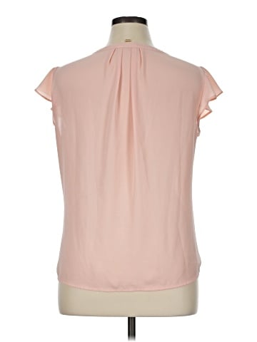 Calvin Klein Short Sleeve Blouse (view 2)