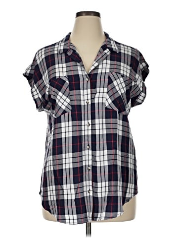 Jachs Girlfriend Short Sleeve Blouse (view 1)