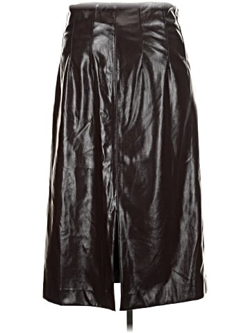 Worthington Faux Leather Skirt (view 2)