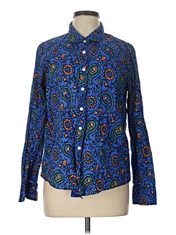 J.Crew Factory Store Long Sleeve Button-Down Shirt (view 1)
