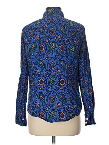 J.Crew Factory Store Long Sleeve Button-Down Shirt (view 2)