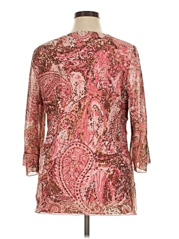 Cato 3/4 Sleeve Blouse (view 2)