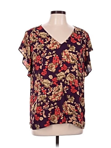 CAbi Short Sleeve Blouse (view 1)