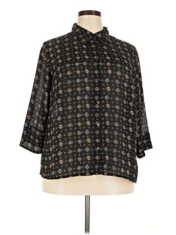 Elisabeth by Liz Claiborne 3/4 Sleeve Blouse (view 1)
