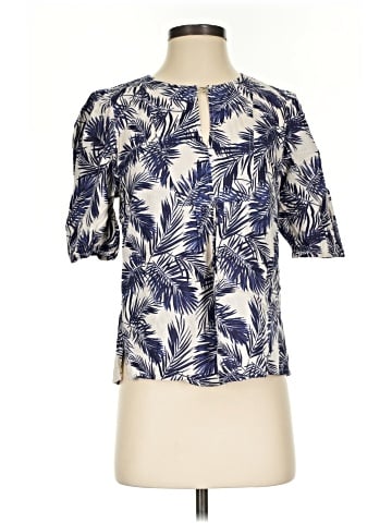 Sigrid Olsen Short Sleeve Blouse (view 1)