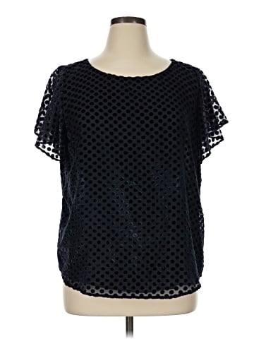 Ann Taylor LOFT Short Sleeve Blouse (view 1)