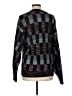 Alan Stuart Print Black Pullover Sweater Size M - photo 2