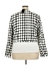 ELOQUII 100% Polyester Houndstooth White Jacket Size 22 - photo 2