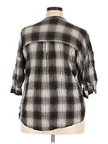 Lane Bryant Outlet 3/4 Sleeve Blouse (view 2)