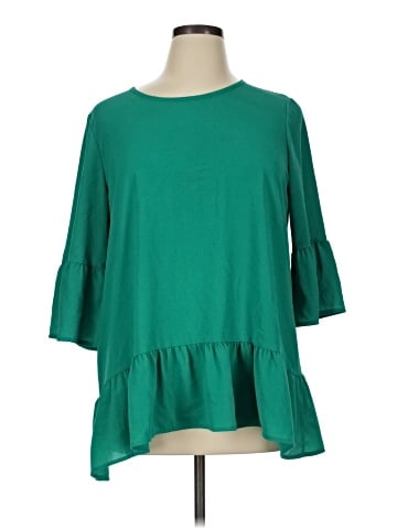 Pleione Long Sleeve Blouse (view 1)