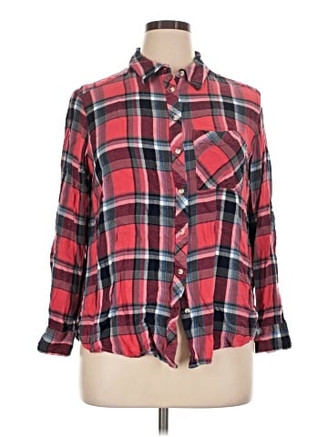 Arizona Jean Company Long Sleeve Button-Down Shirt (view 1)