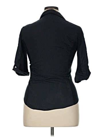 James Perse 3/4 Sleeve Button-Down Shirt (view 2)