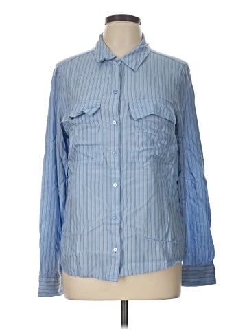 Express Long Sleeve Button-Down Shirt (view 1)